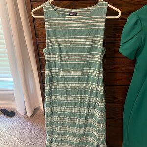 Patagonia Green Crew Neck Midi Dress